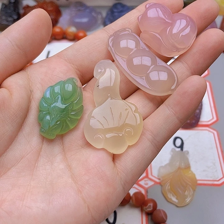 【闪购商品】玛瑙/玉髓未镶嵌珠宝半成品