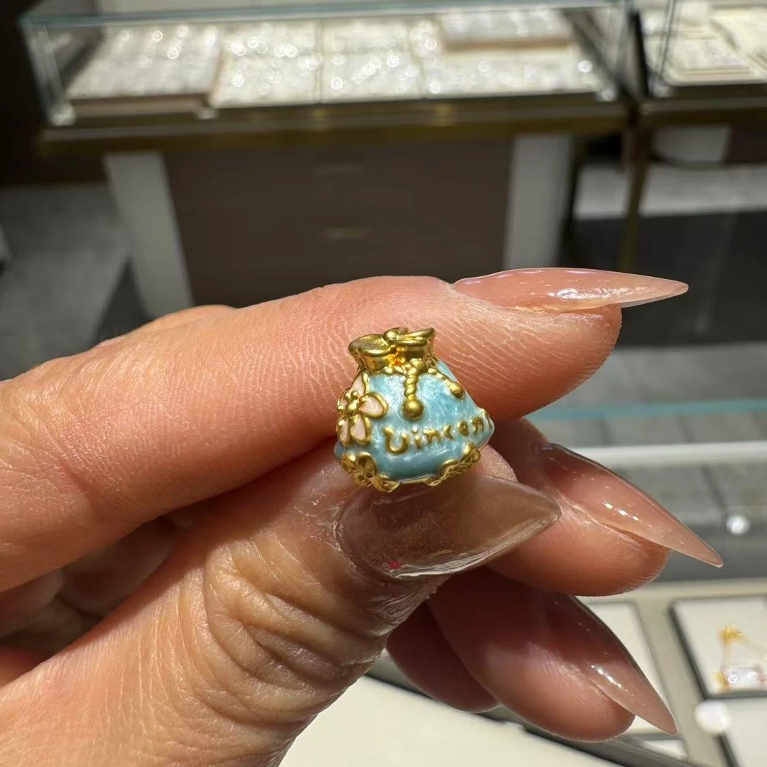 周大生足金腕美串珠