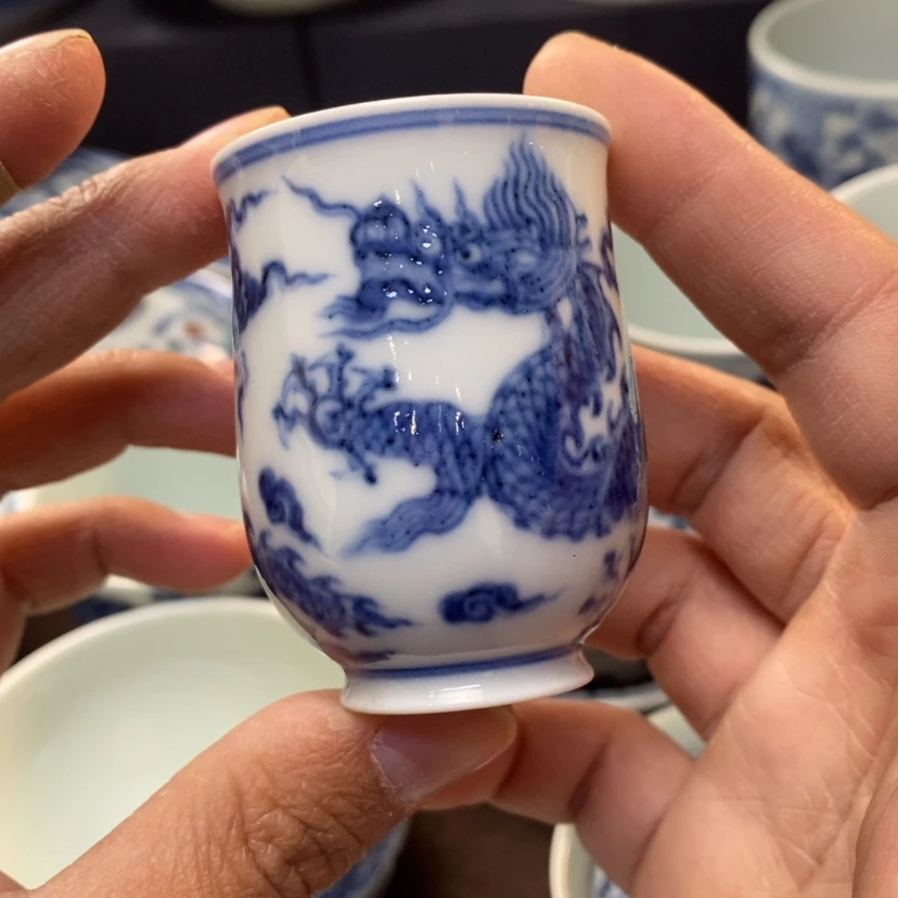 【闪购商品】景德镇青花主人杯