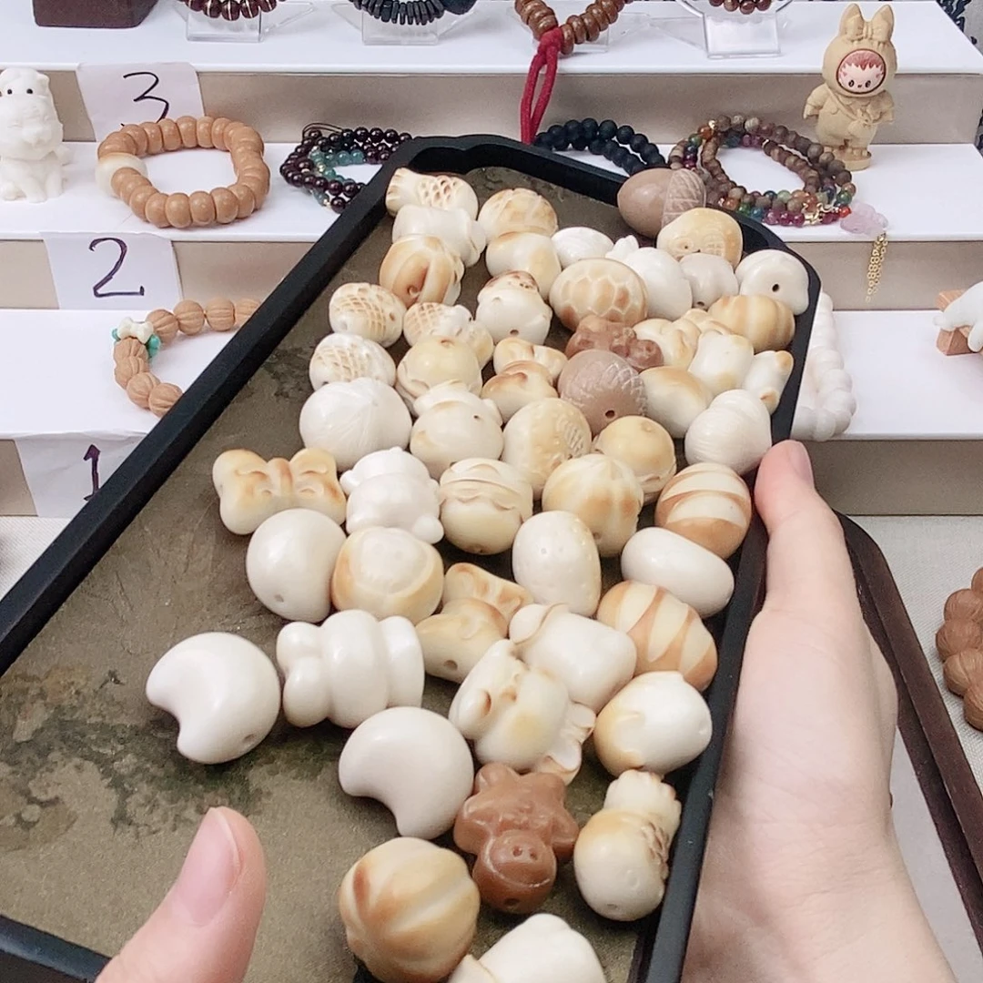 吊坠菩提根/象牙果象牙果随机发