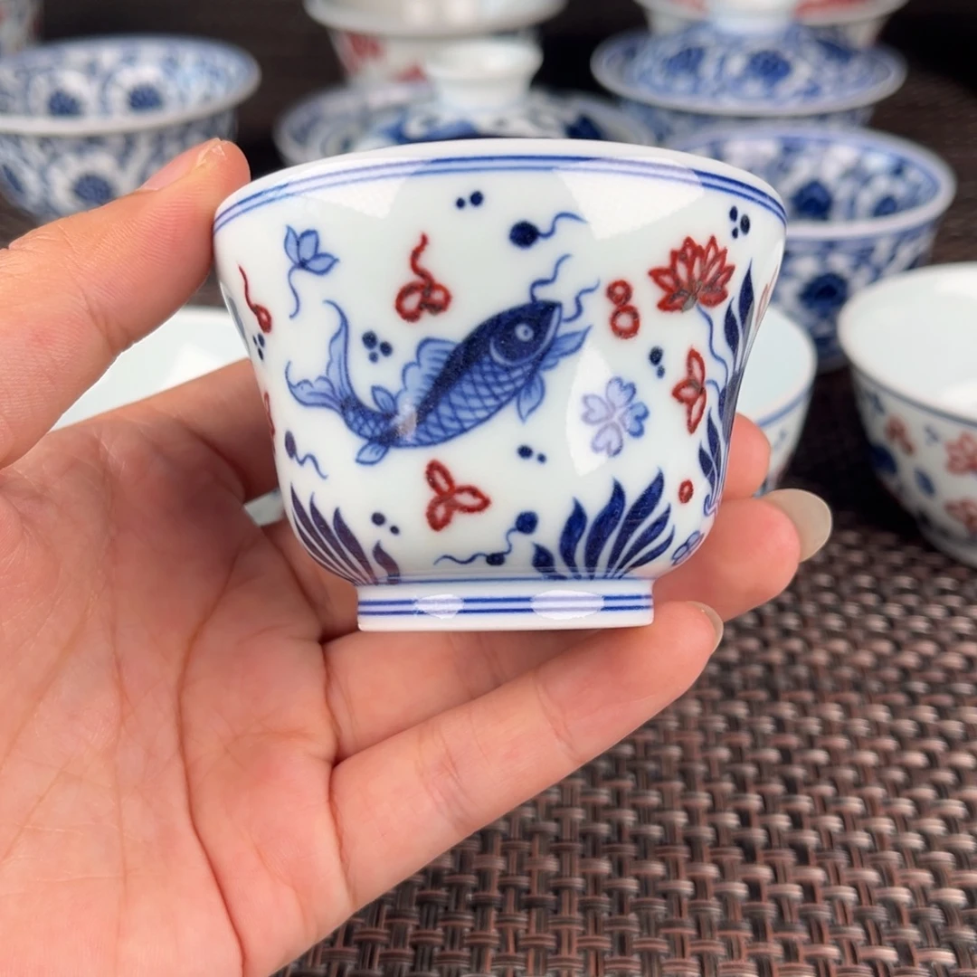 瓷片景德镇陶瓷杯子