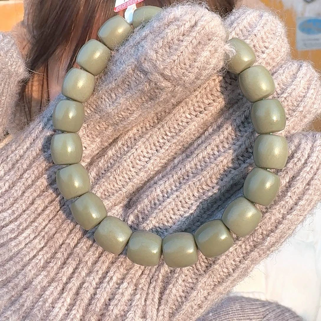 和田玉手串未镶嵌