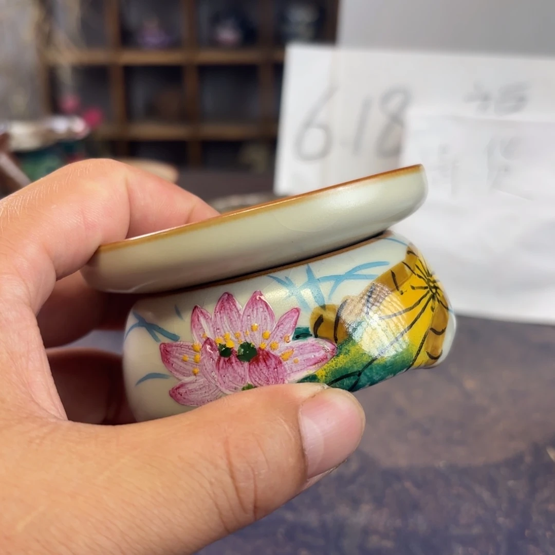 景德镇手工手绘陶瓷芸*