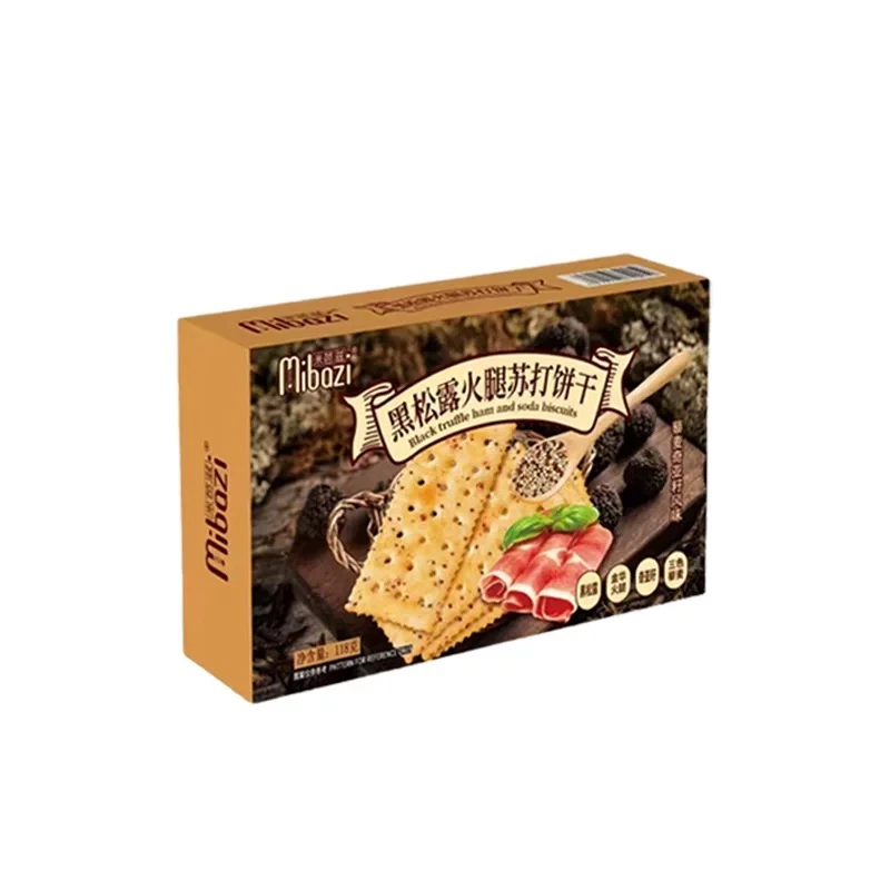 枝味优选黑松露火腿苏打饼干