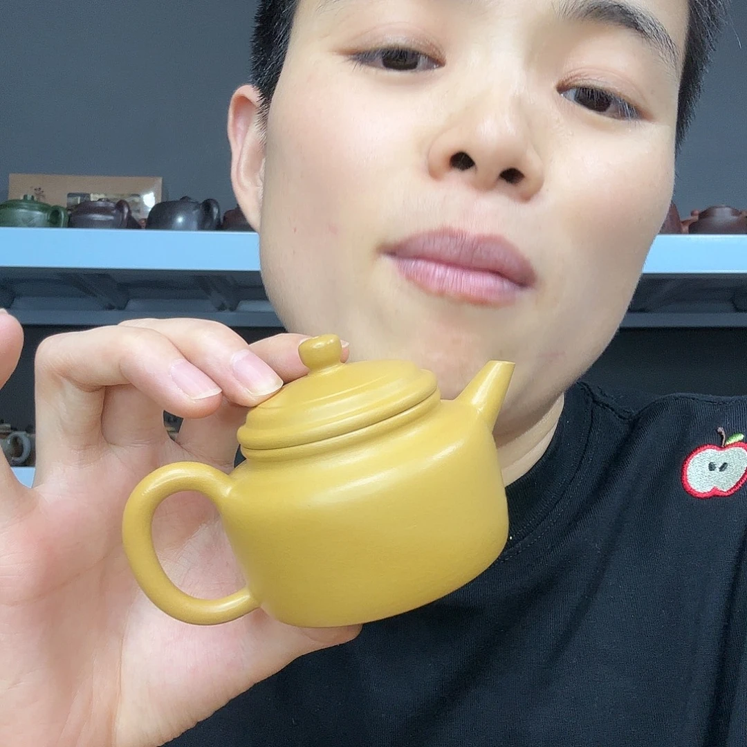 茶壶底槽青民间手艺人全手工制作