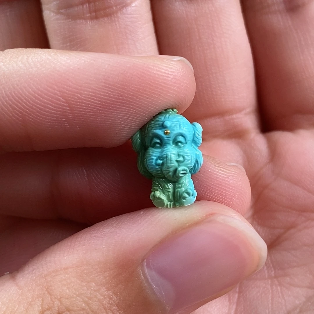 绿松石珠宝奇石未镶嵌