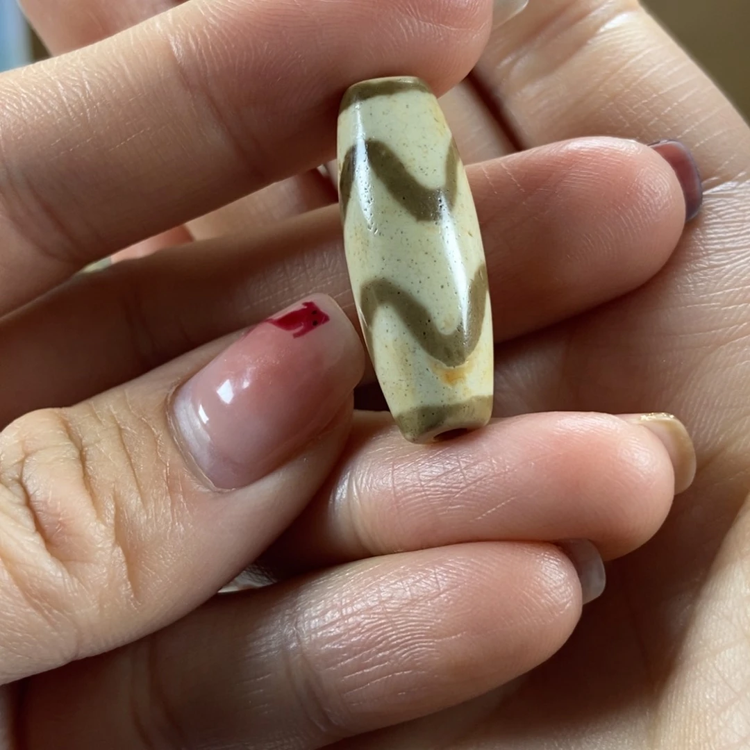 玛瑙/玉髓双牙牙未镶嵌