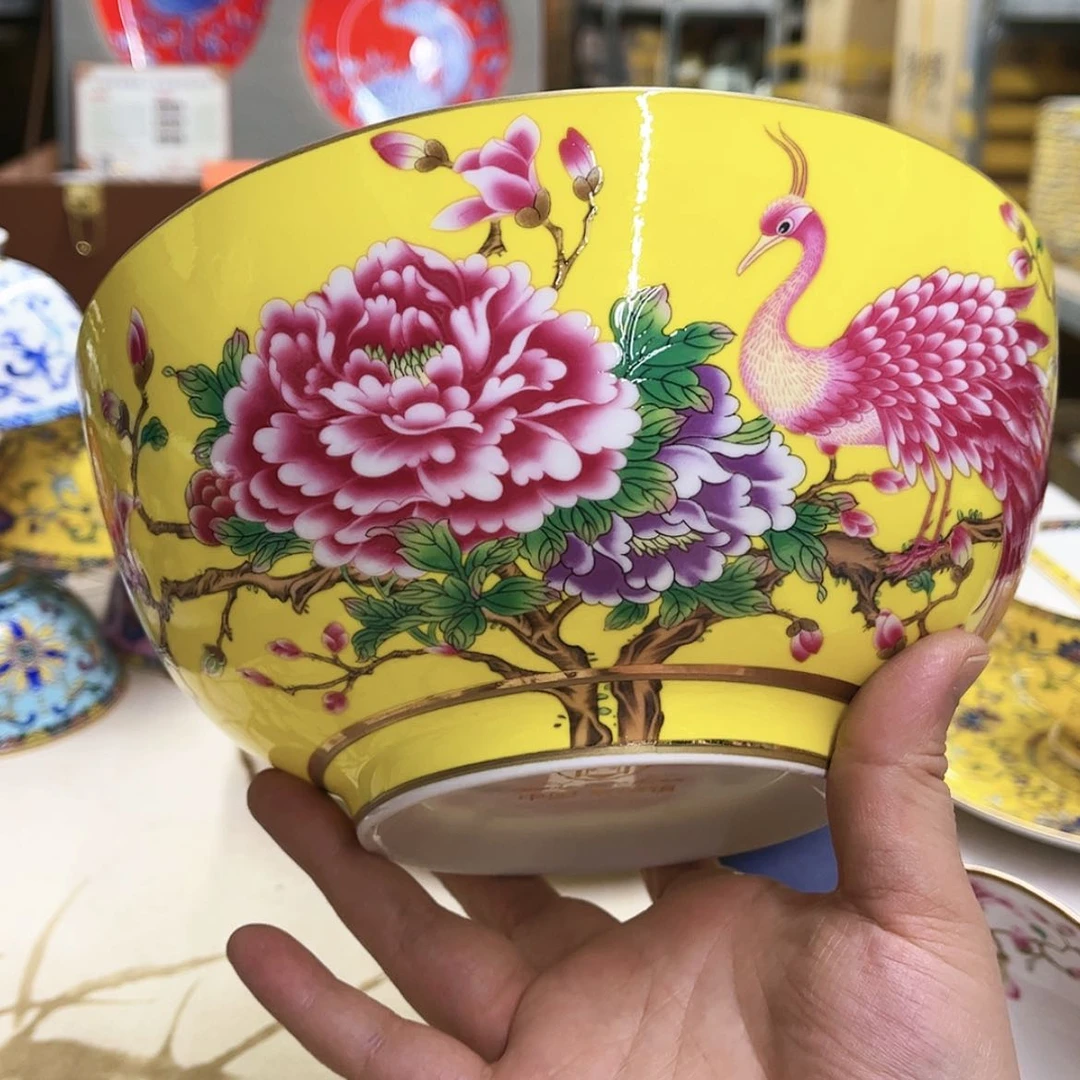 【闪购商品】骨瓷8英寸1黄。。。。。。