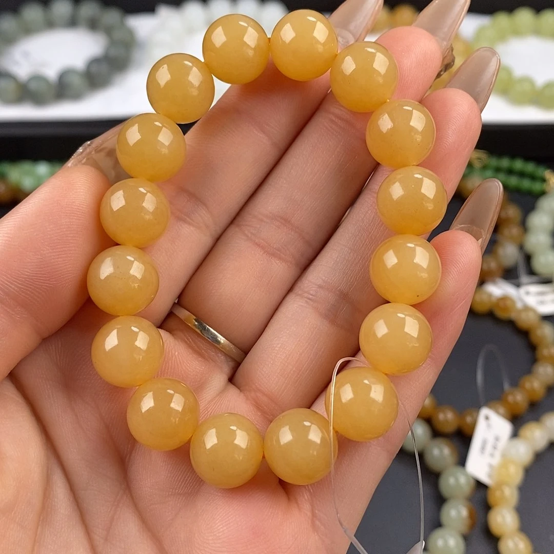 和田玉手串未镶嵌