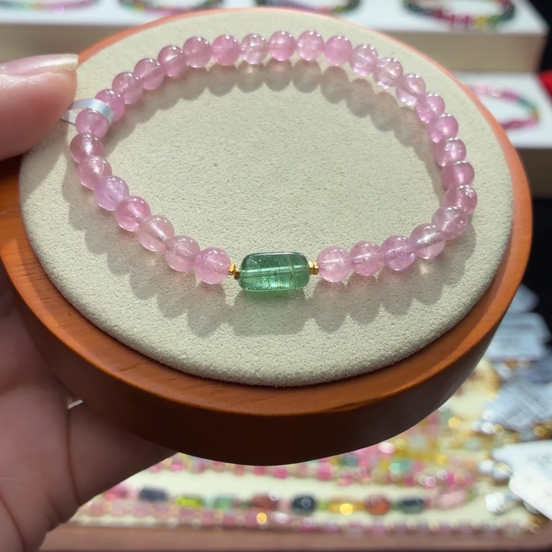 手串碧玺未镶嵌两天看货期