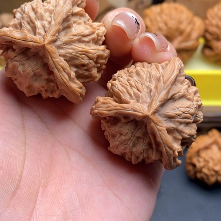 把件文玩核桃599盘山三棱39