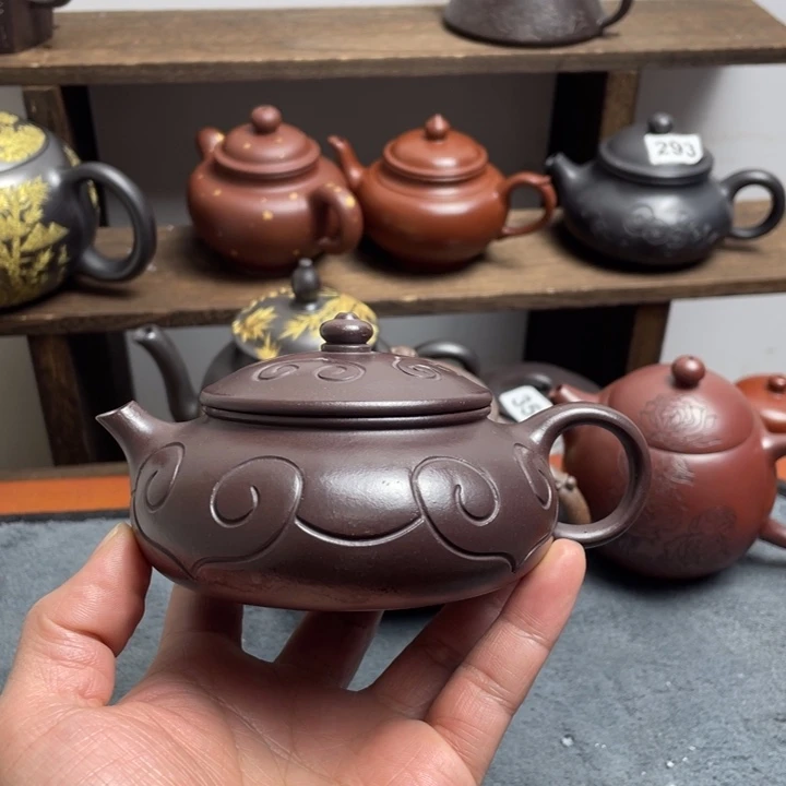 紫砂茶壶紫砂微瑕