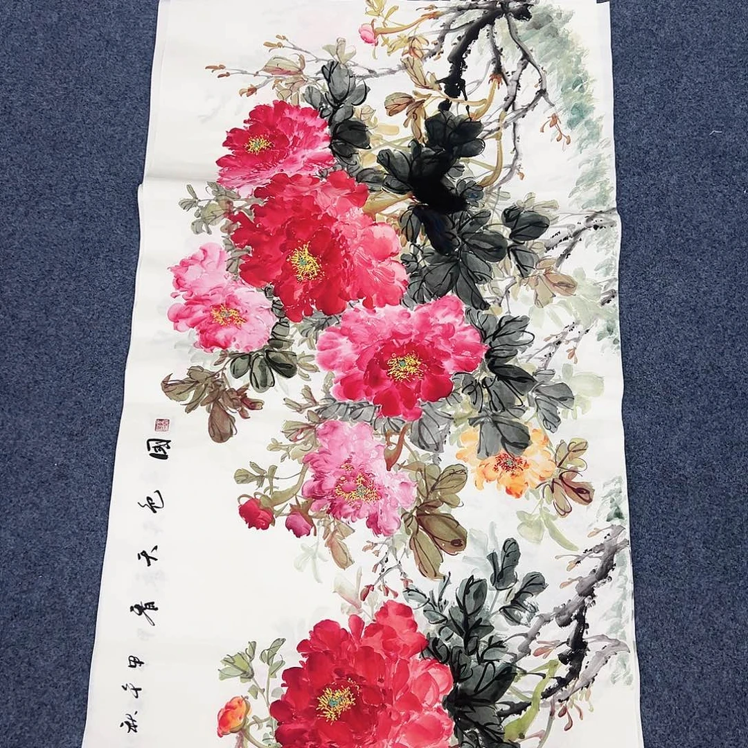 国画国画作品纯手绘