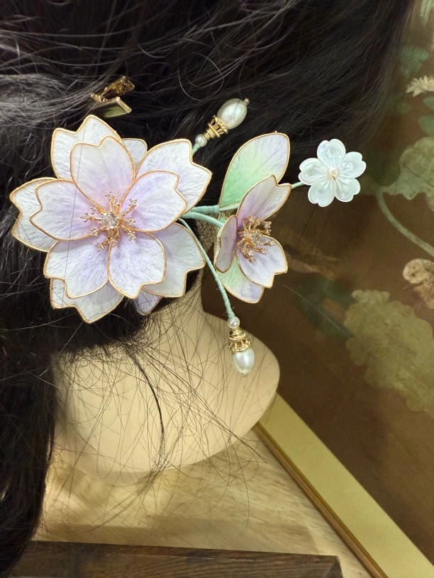 江南浔古风发饰汉服配饰 默认软簪改主体找客服