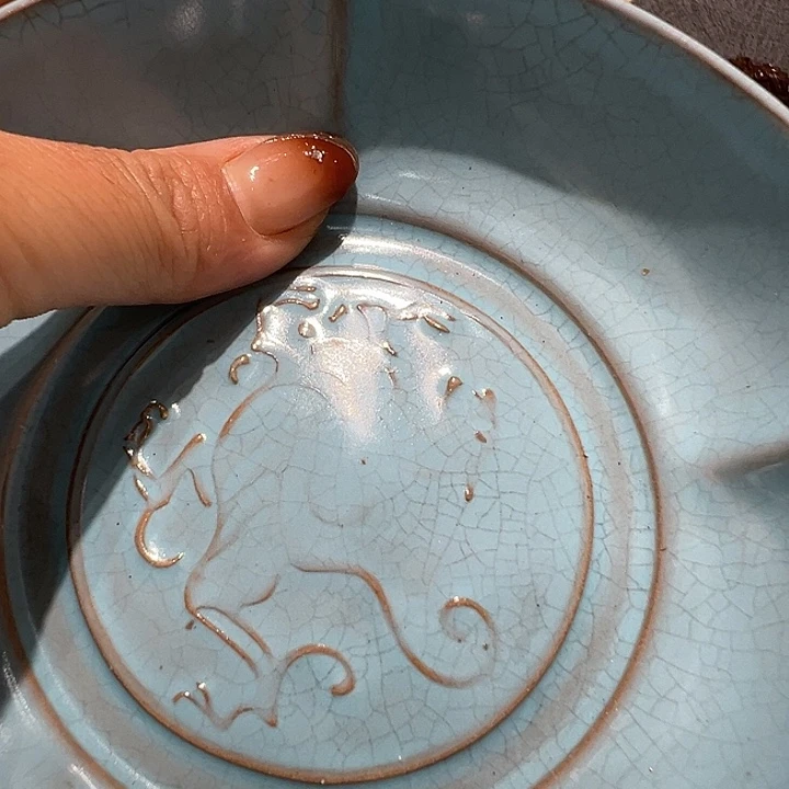 智***族瓷片瓷器制作工艺品