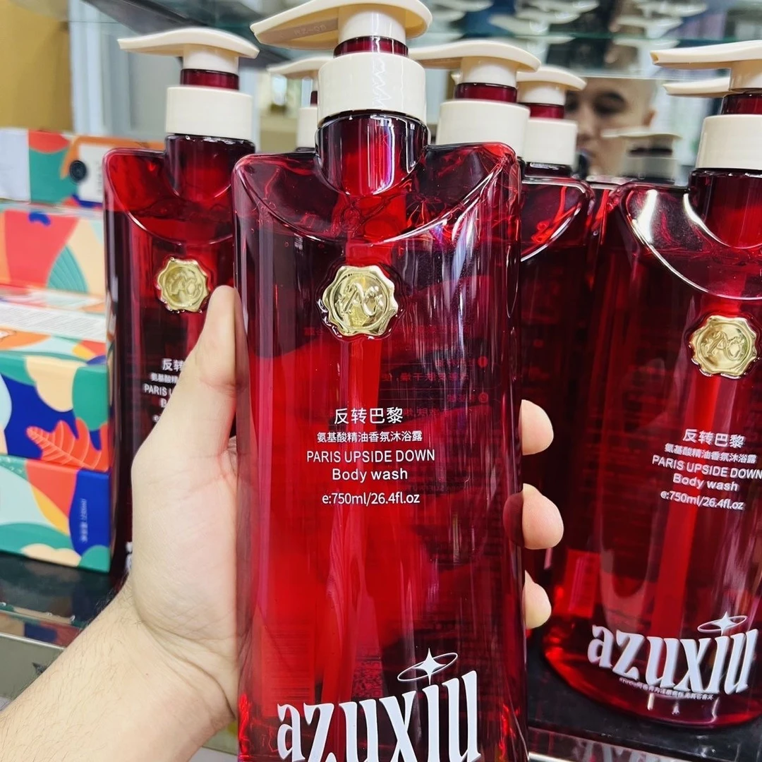 阿祖秀反转巴黎氨基酸精油香氛沐浴露750ml留香滋润清洁丝滑