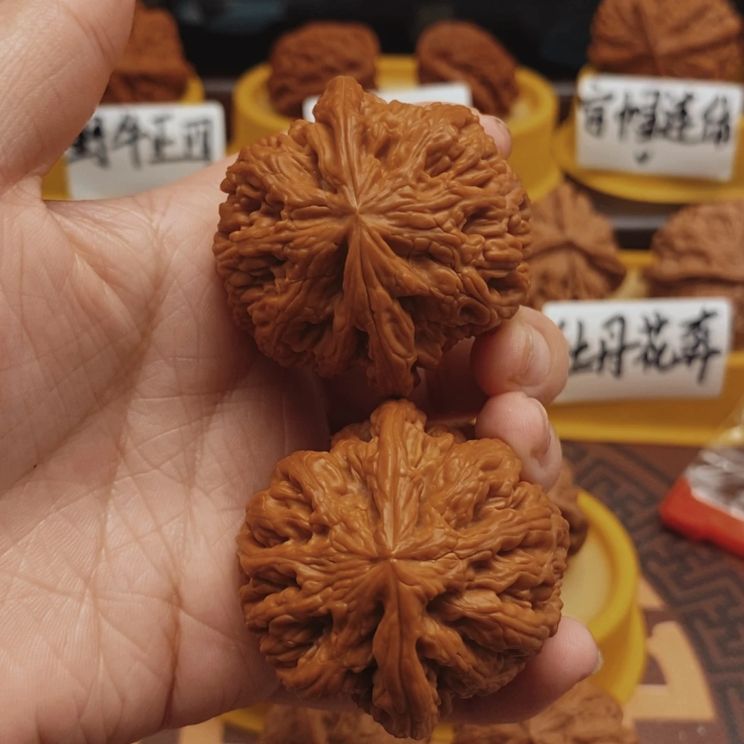 文玩核桃把件43全品大粗筋