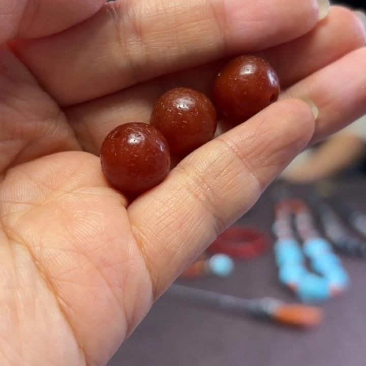 玛瑙/玉髓颈饰未镶嵌玛瑙3颗