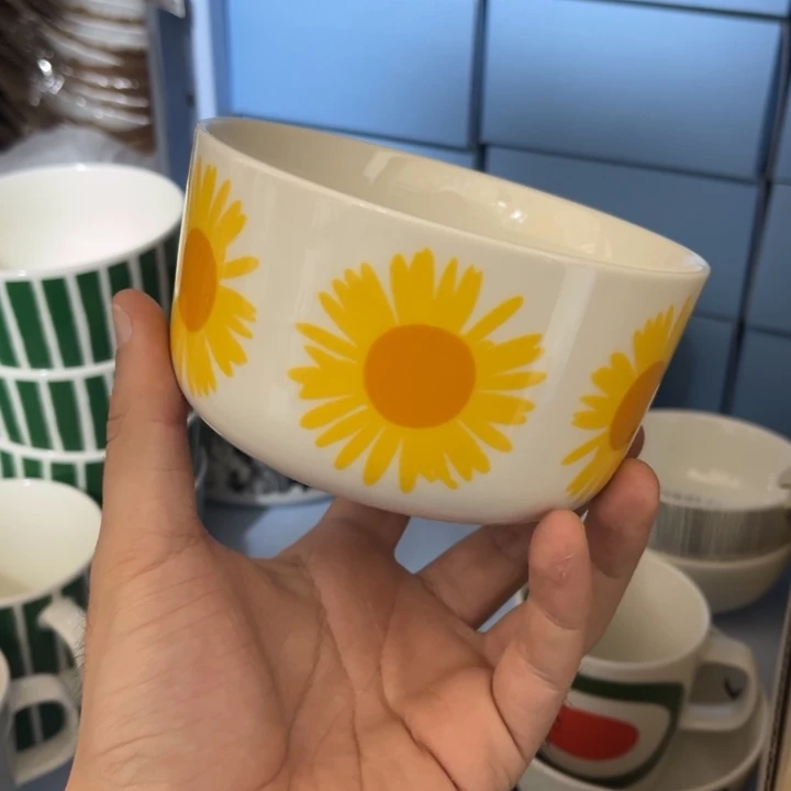 marimekko太阳花500ml碗