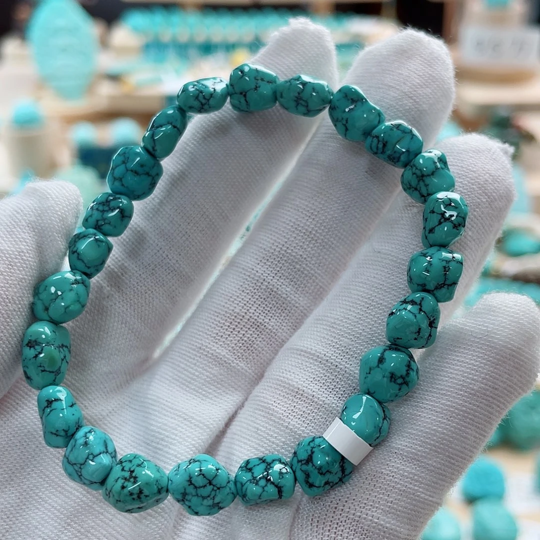 未镶嵌绿松石珠宝奇石