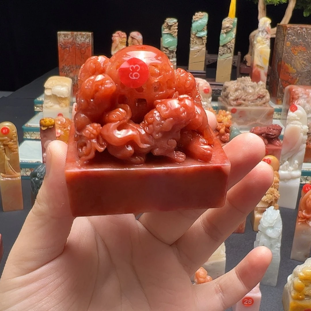 寿山石印石用****6手工制作