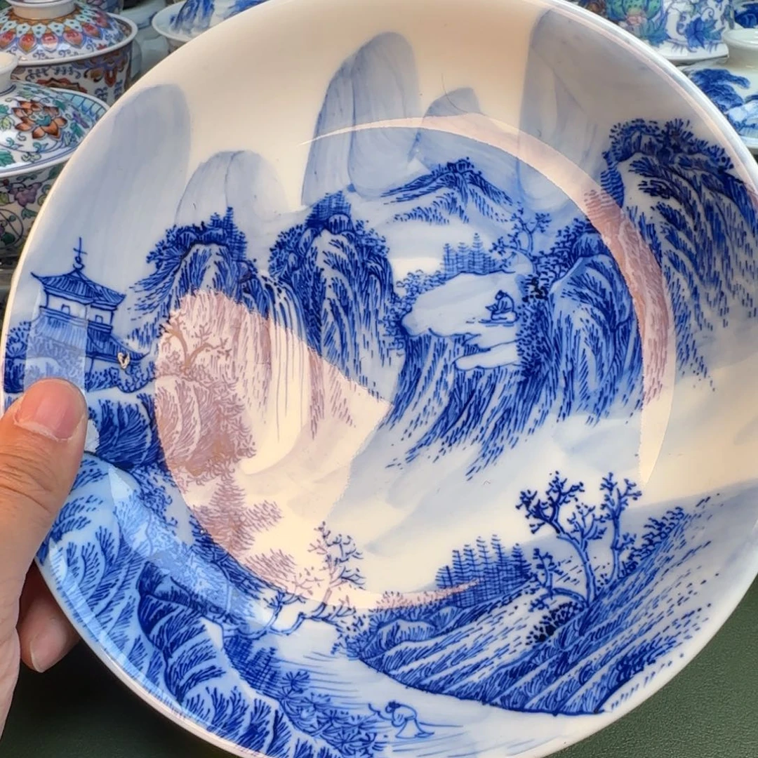 纯手工纯手绘茶具石头291