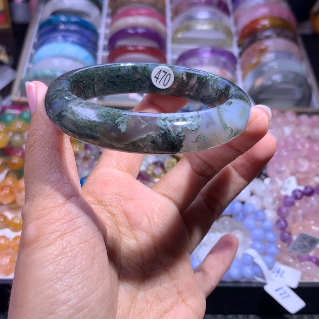 手镯水晶未镶嵌水草470号