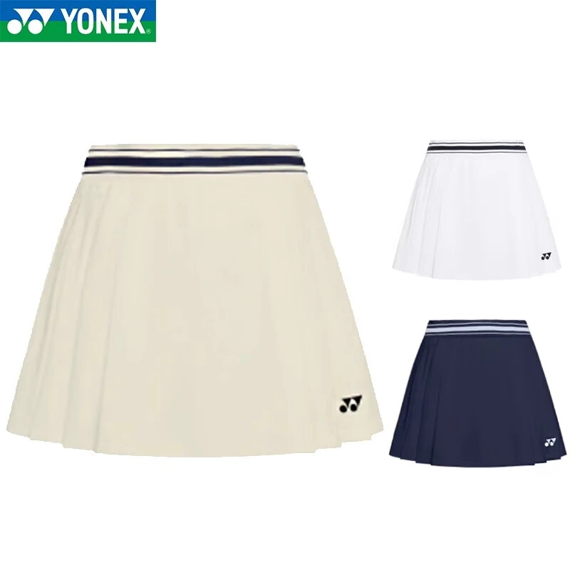 新款尤尼克斯YONEX羽毛球服女款吸汗舒适凉感运动短裙220105BCR