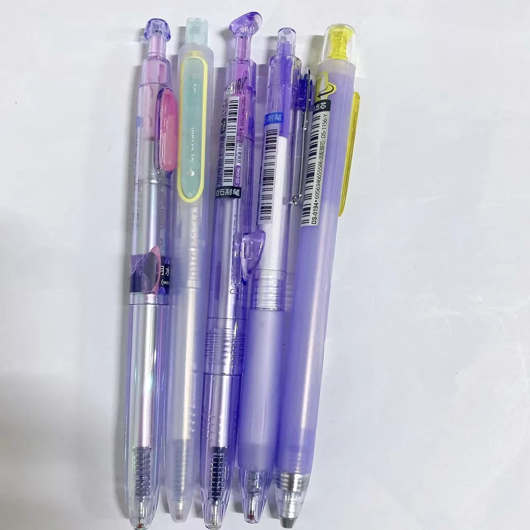 【黑墨-5支】A20紫色系点石奇幻限定寻梦巨齿鲨...掉封蜡不售后