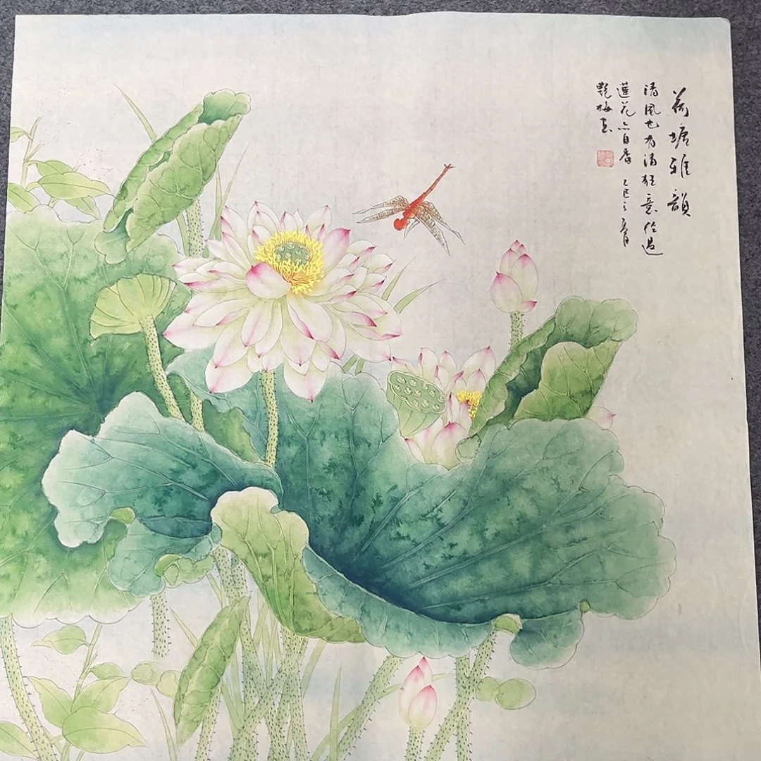 国画宣纸国画纯手绘作品