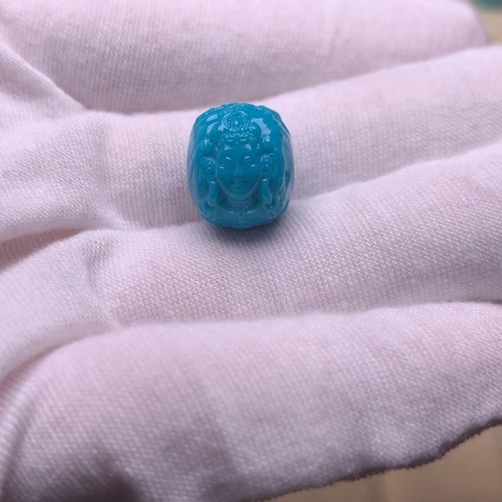 绿松石未镶嵌度母14