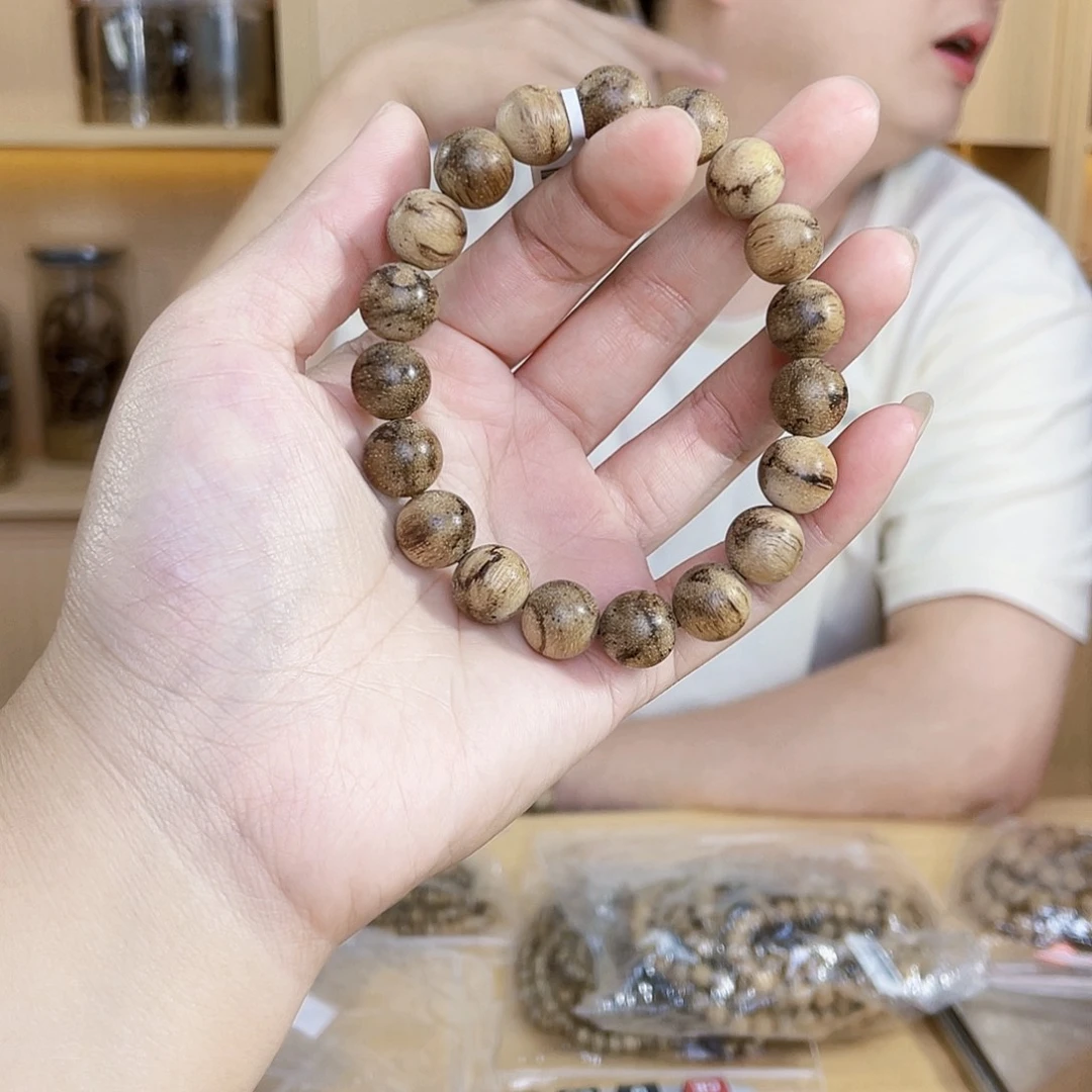 沉香沉香碎屑达拉干圆珠单圈1.1/10克多样性发一
