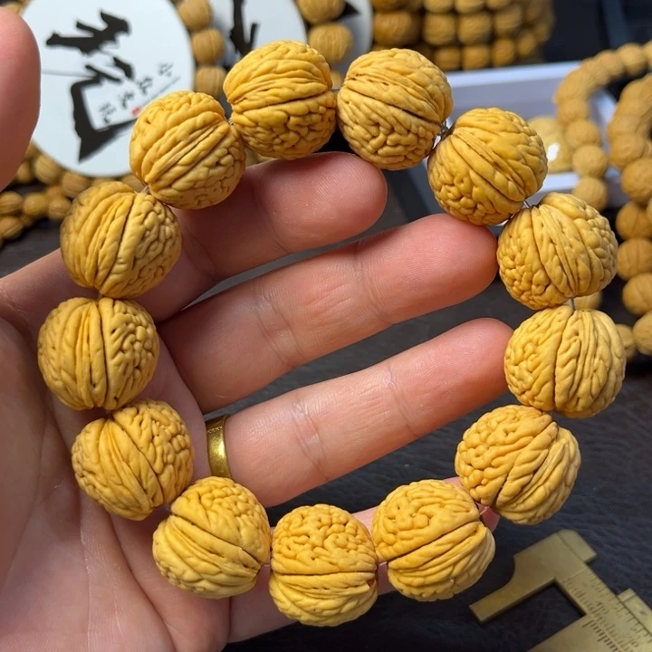 手串桃核22尺寸龙鳞王