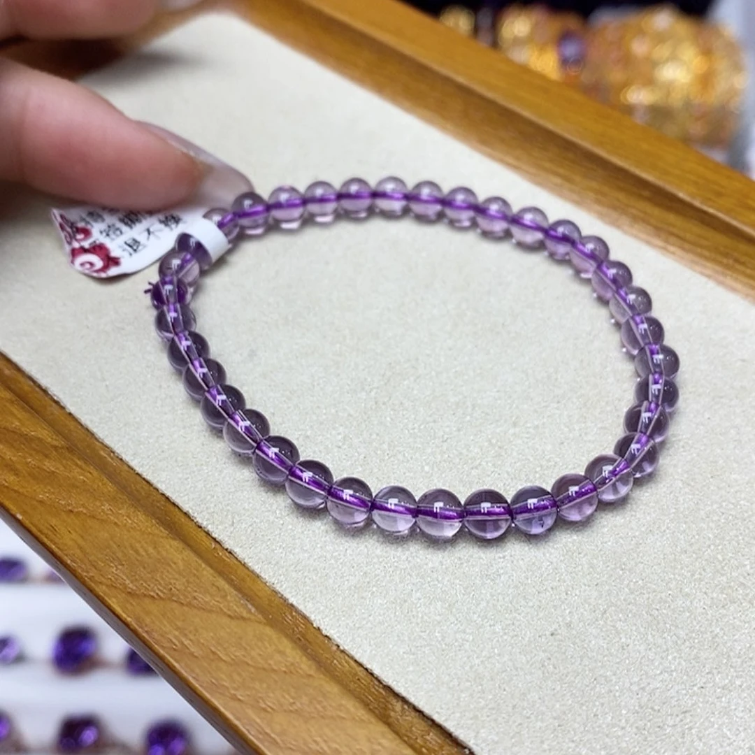 紫晶珠宝半成品未镶嵌玻利维亚5m