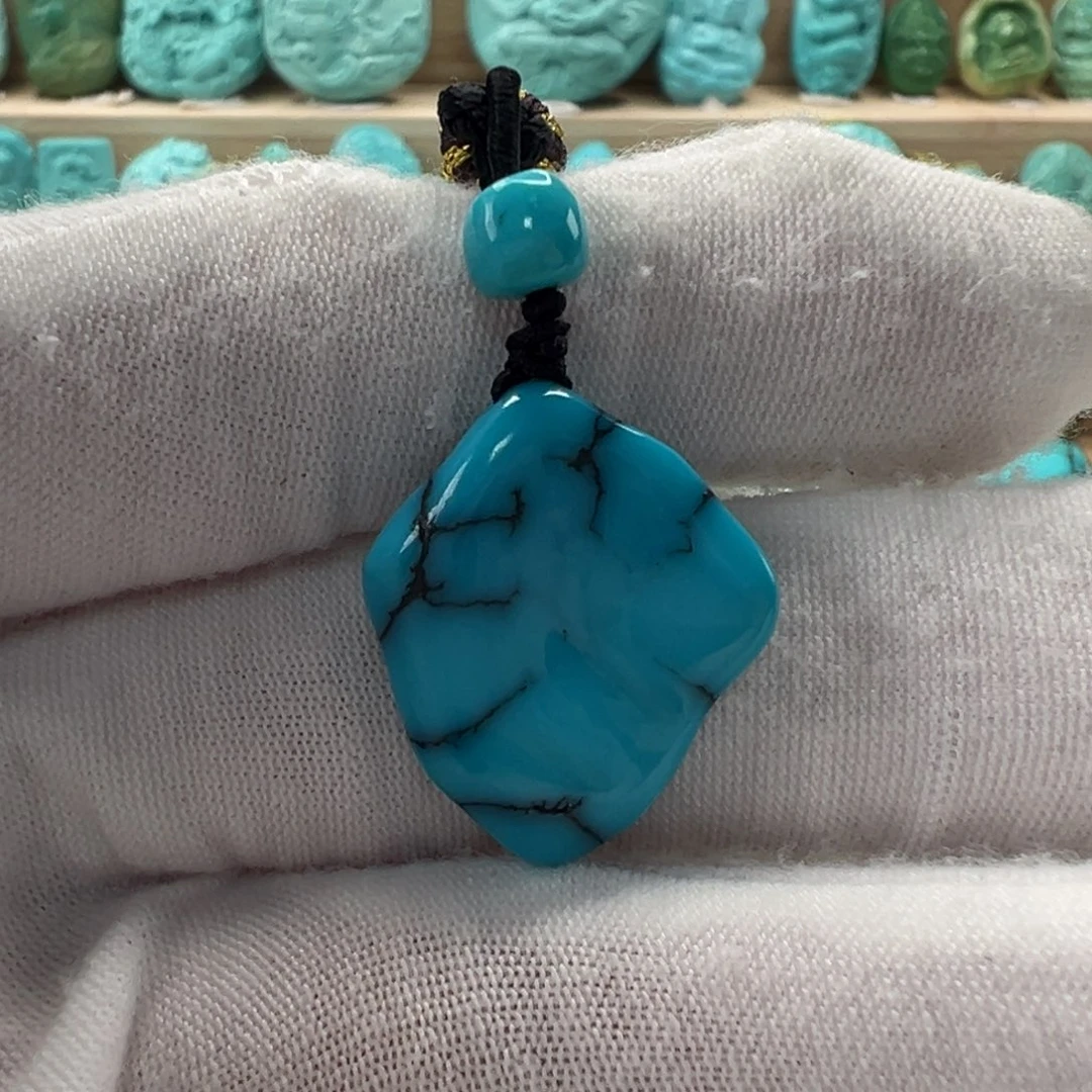 未镶嵌绿松石随形 19.3mm