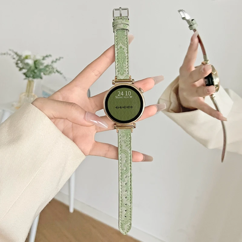 适用小米watchs4表带女款s4腕带夏季真皮41mm配件女款color替换带