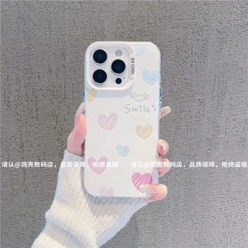 磨砂彩银适用苹果17/iPhone/华为荣耀/OPPO/VIVO/小米手机壳保护