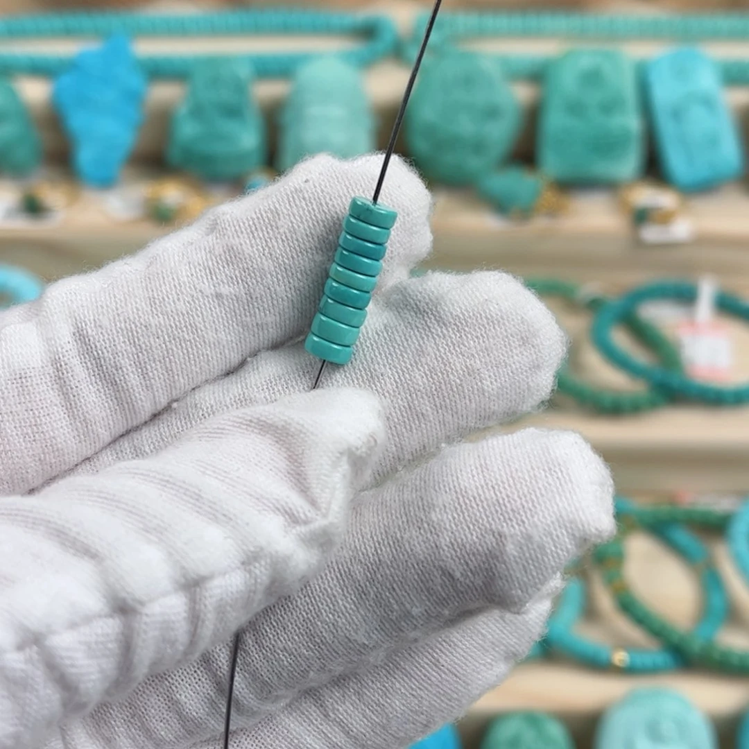 未镶嵌绿松石隔片乐***）