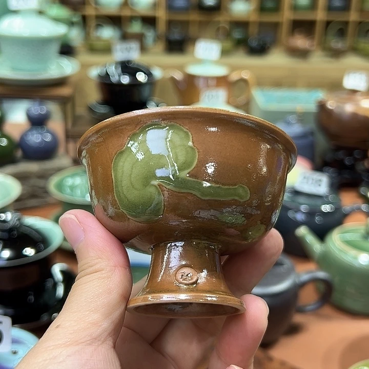 马*龙泉敬悦青瓷品茗杯特价