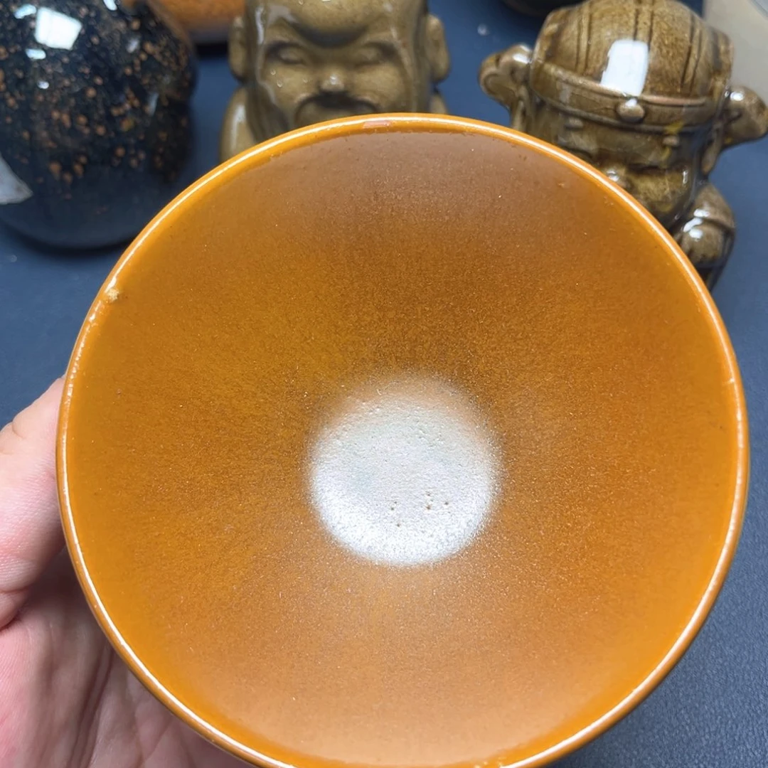 茶盏建盏手握泡茶主人杯