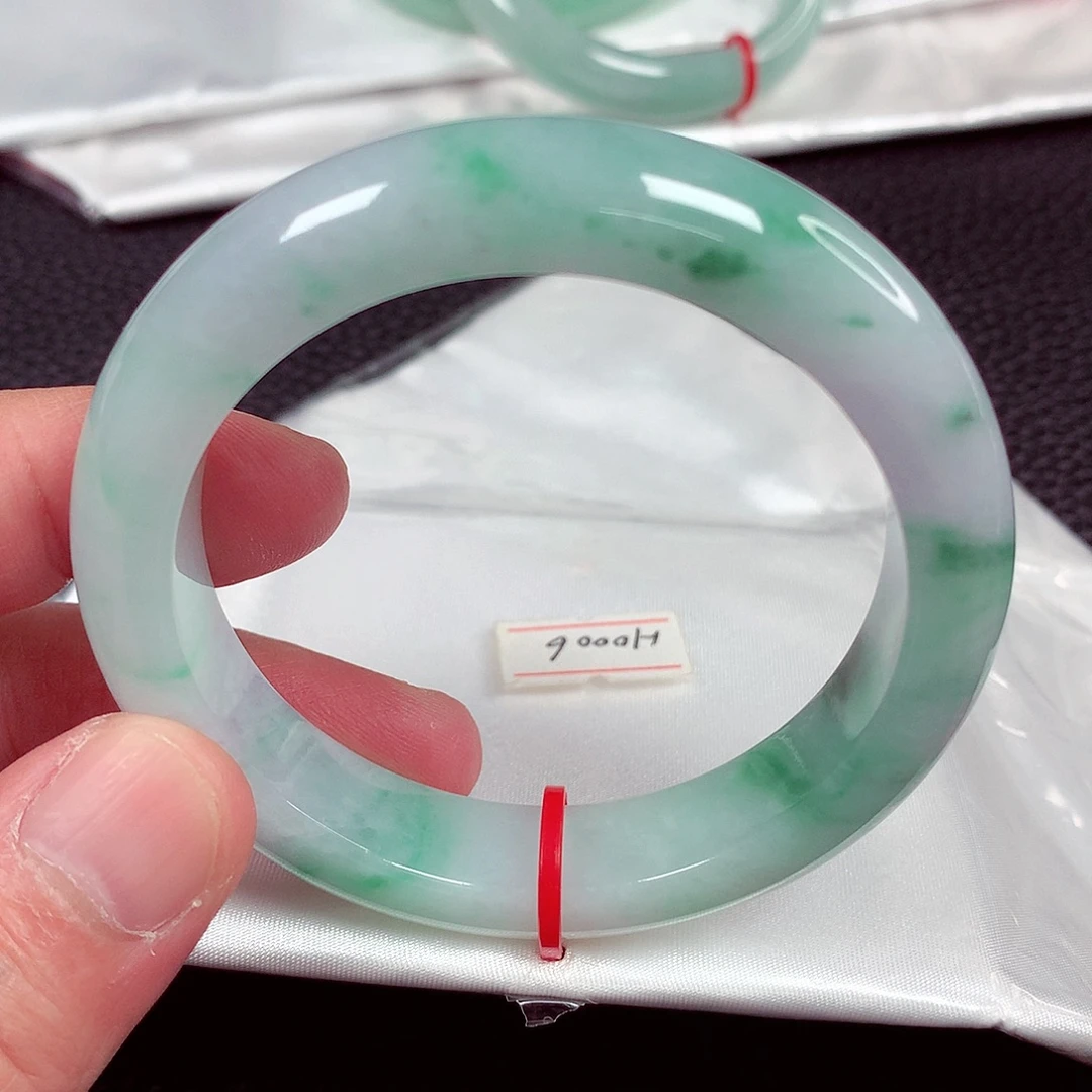 翡翠未镶嵌手镯天然翡翠手镯