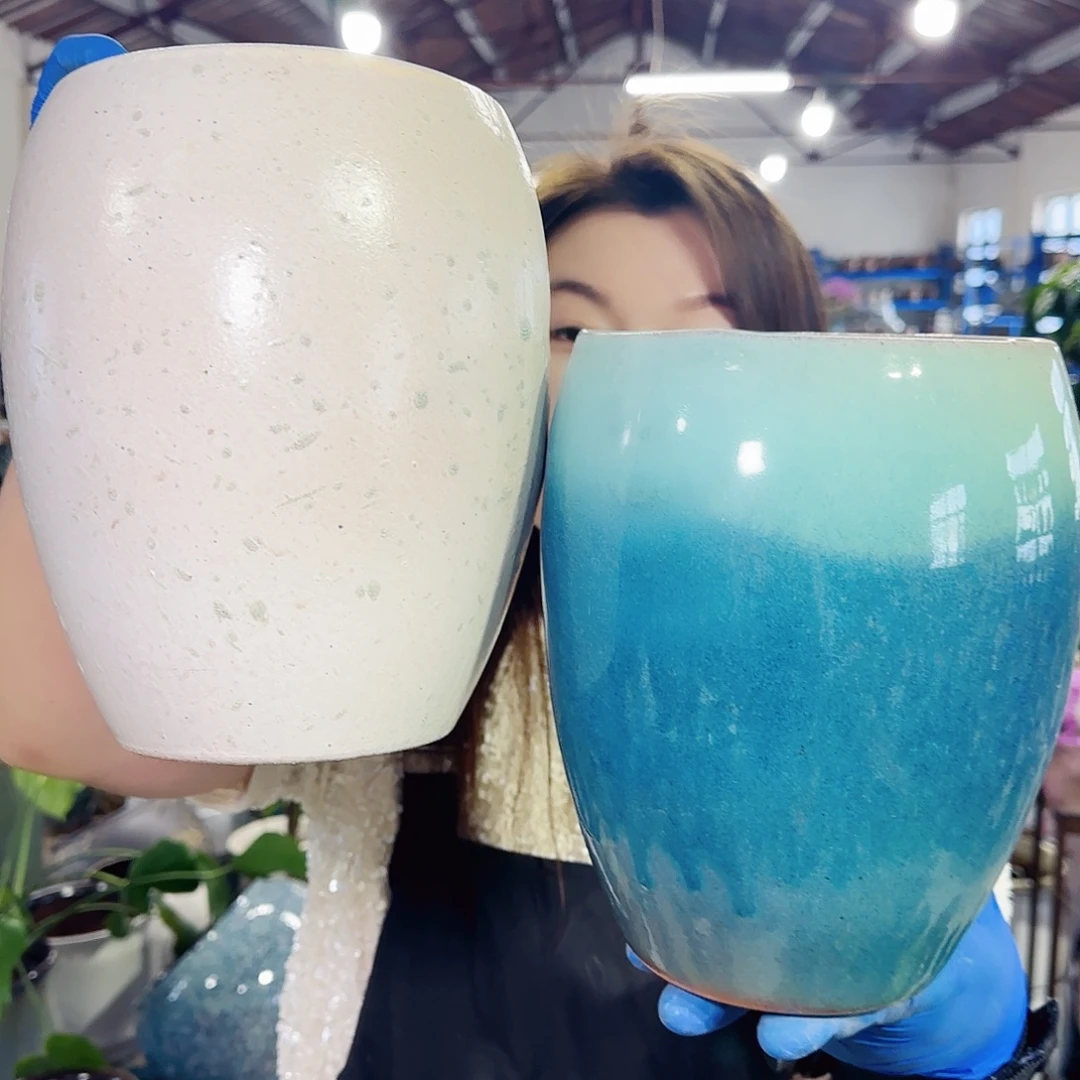 花盆紫砂高20口14