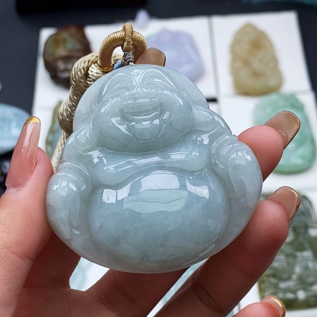 翡翠颈饰未镶嵌芯*翡翠