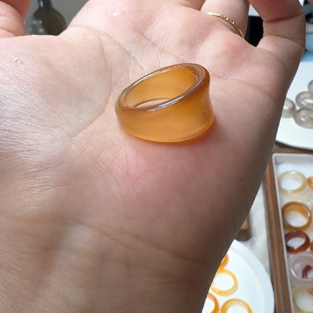 未镶嵌戒指玛瑙/玉髓423港14