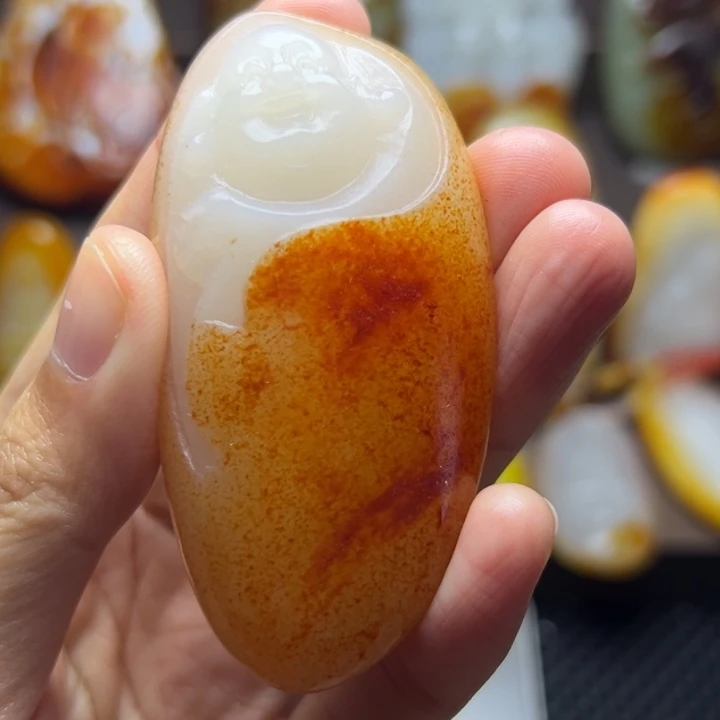 晚***6和田玉未镶嵌颈饰