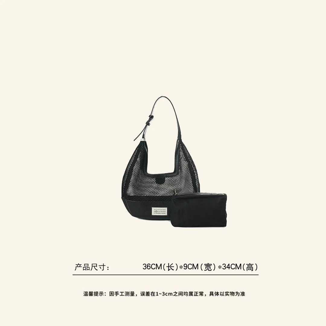 【欧棵甄选】2025新款时尚简约原创设计手提腋下包 BV6128-黑色