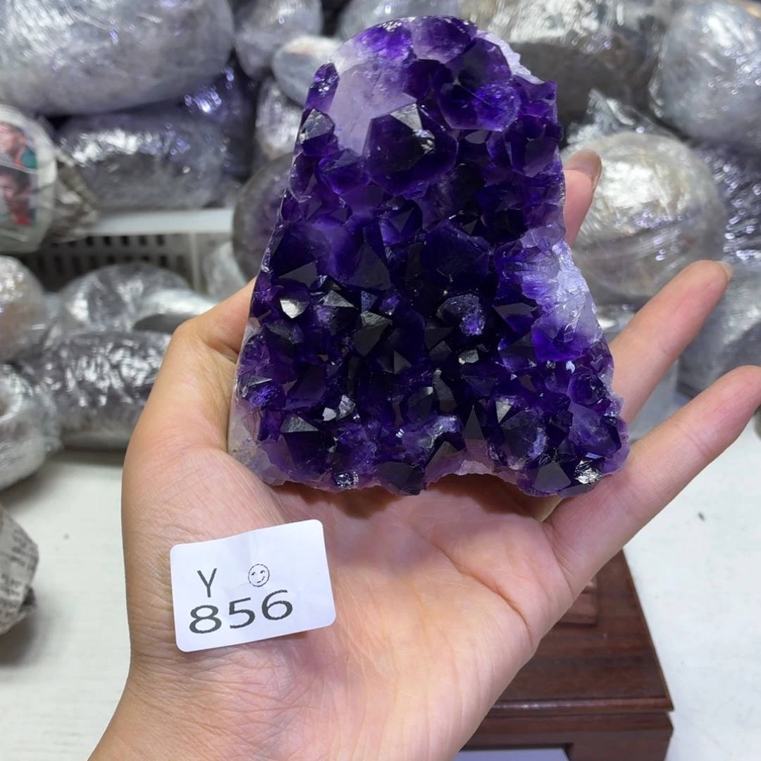 未镶嵌摆件水晶紫水晶