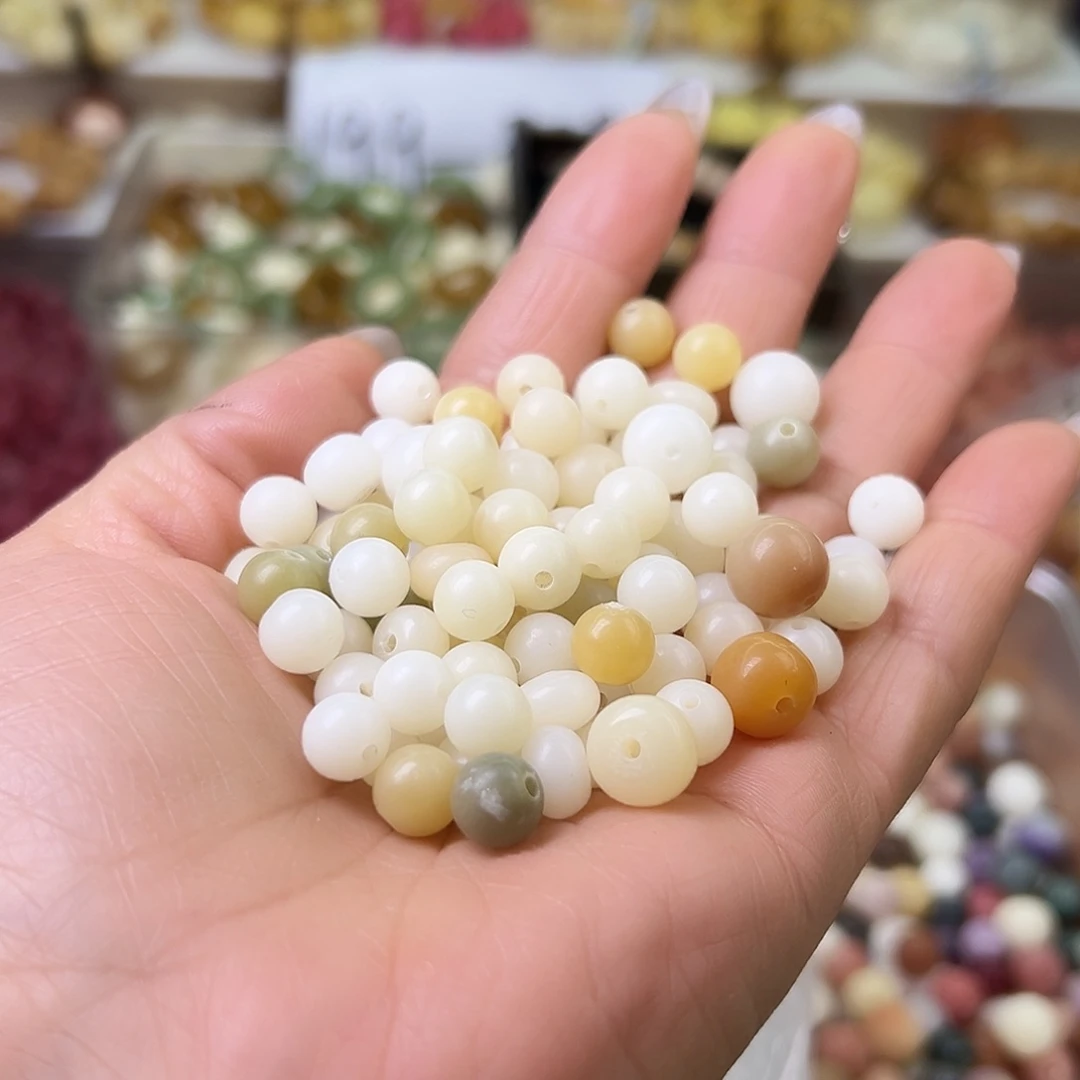 菩提根/象牙果吊坠瑕疵白混500颗有坏