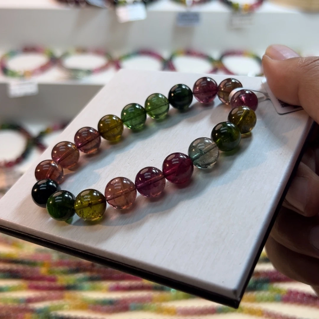 未镶嵌碧玺手链碧玺