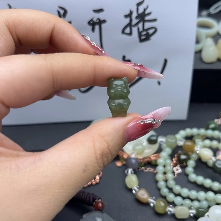 和田玉未镶嵌套链